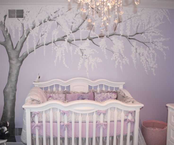  Фиолетовая комната: сочетание цветов в интерьере, советы при выборе обоев, фото