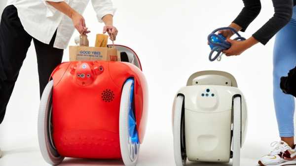 Представлен робот-чемодан, самостоятельно следующий за владельцем