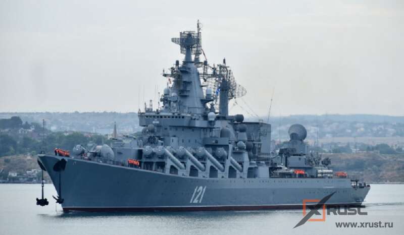 Крейсер Москва – хронология гибели
